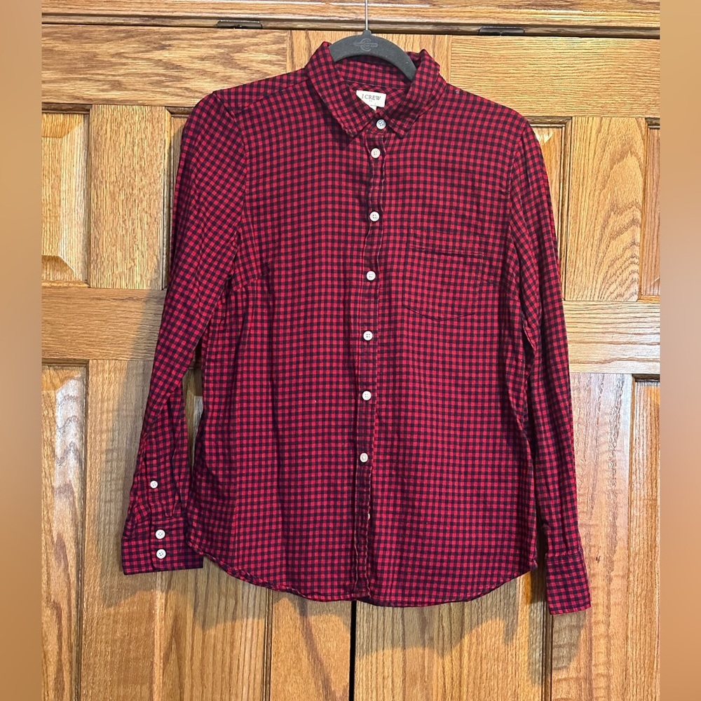 J Crew Soft Flannel Shirt